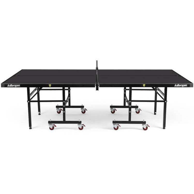 Sleek Outdoor Ping Pong Table with Storage Solutions