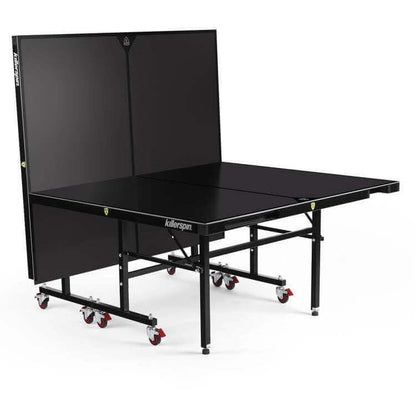 Sleek Outdoor Ping Pong Table with Storage Solutions