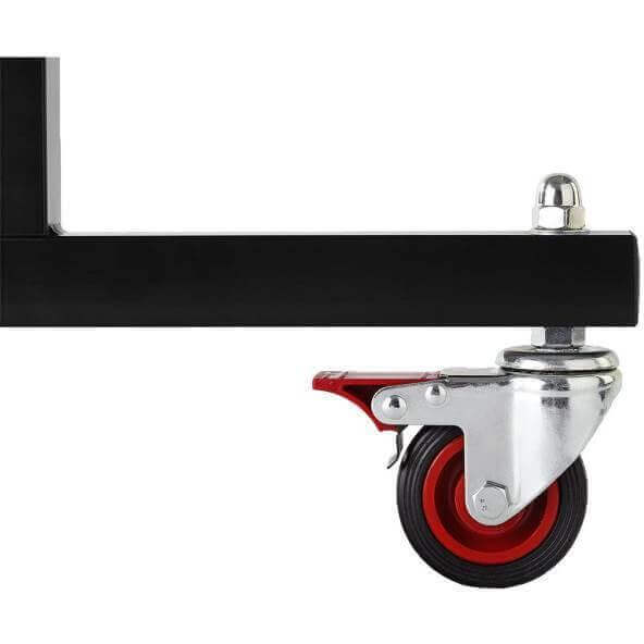Sleek Outdoor Ping Pong Table with Storage Solutions