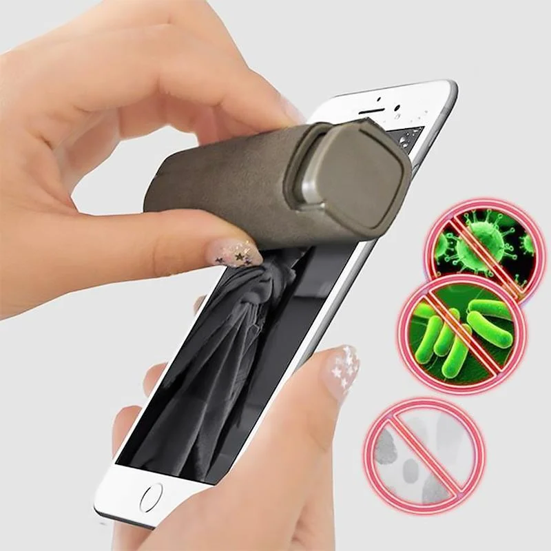 Compact Screen Care Kit with Microfiber Pad & Spray