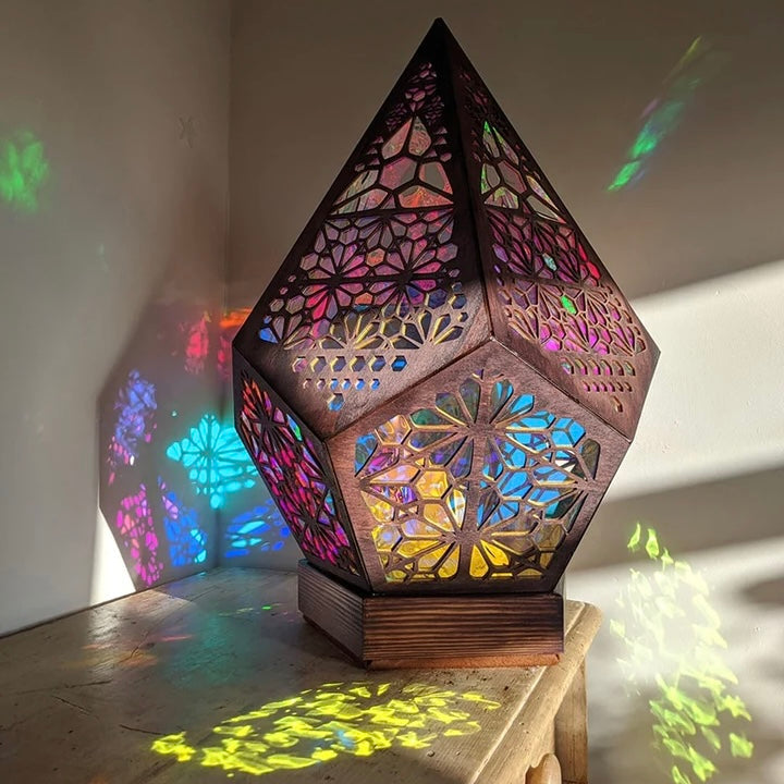 Charming Colorful USB Night Light Projector