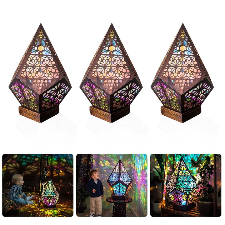 Charming Colorful USB Night Light Projector