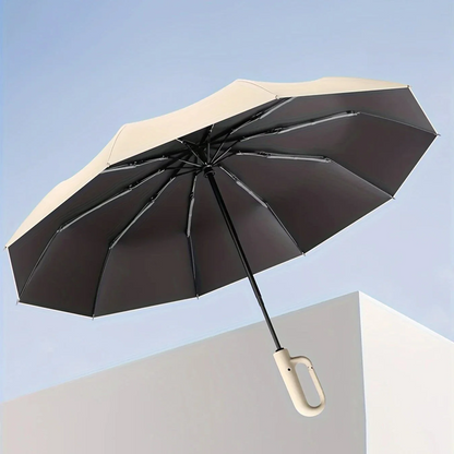 Portable Umbrella with Instant Open Mechanism and Storm-Resistant Design