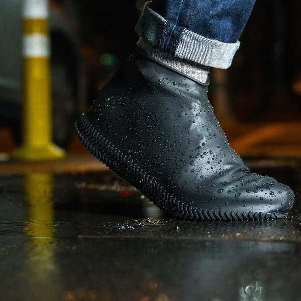 Weather-Resistant Footwear Shields with Secure Grip and Travel-Friendly Design
