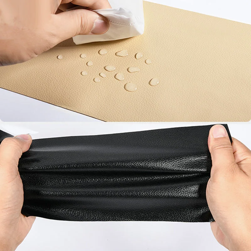Versatile Leather Repair Sheet - Customizable PU Leather Patch (19.7 x 53.9 Inches)