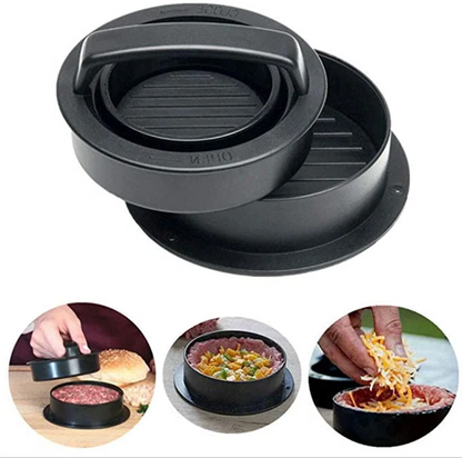 Precision Burger Patty Maker with Easy-Clean Mold
