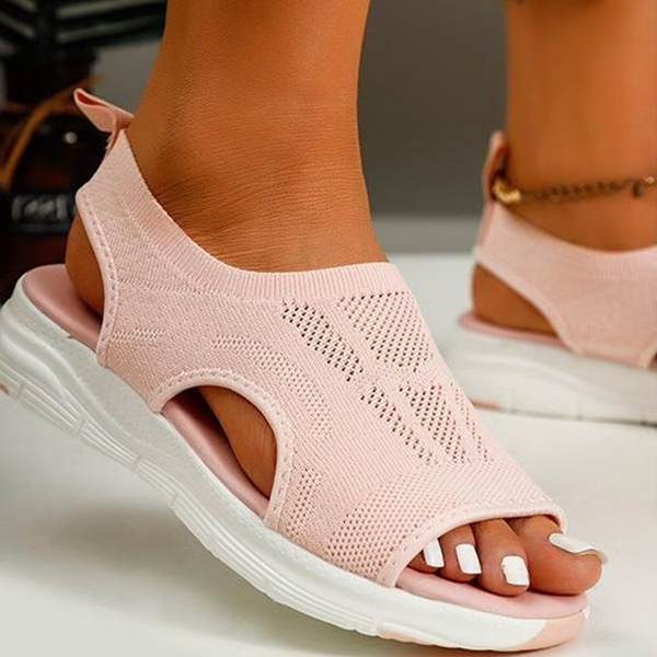Breathable Mesh Sport Sandals with Arch Support for Plantar Fasciitis, Washable Slingback, Sizes US 4.5-11