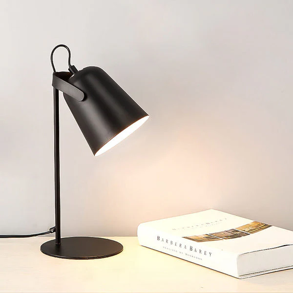 Charming Iron Table Lamp with Pastel Finish for Cozy Spaces