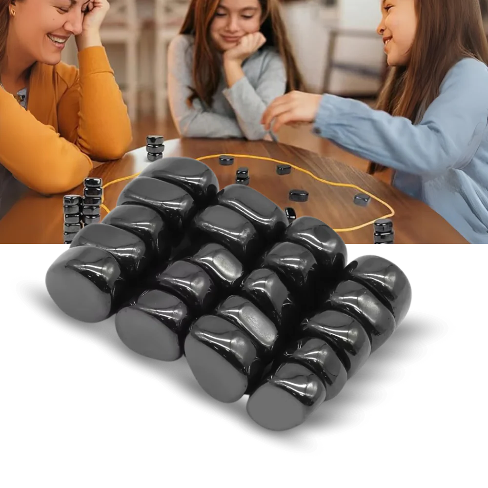 Magnetic Challenge Game with Adjustable Boundary & 20 Pieces
