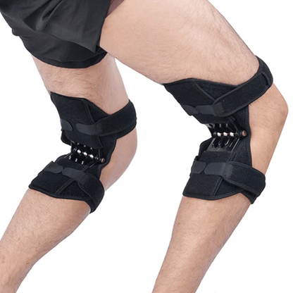 Enhanced Knee Support Pads with Adjustable Compression Straps