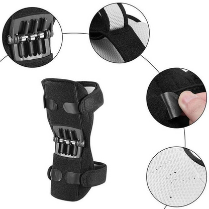 Enhanced Knee Support Pads with Adjustable Compression Straps