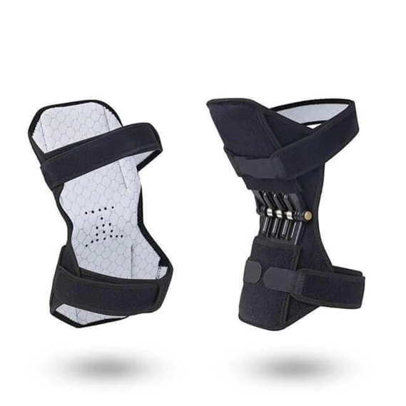 Enhanced Knee Support Pads with Adjustable Compression Straps
