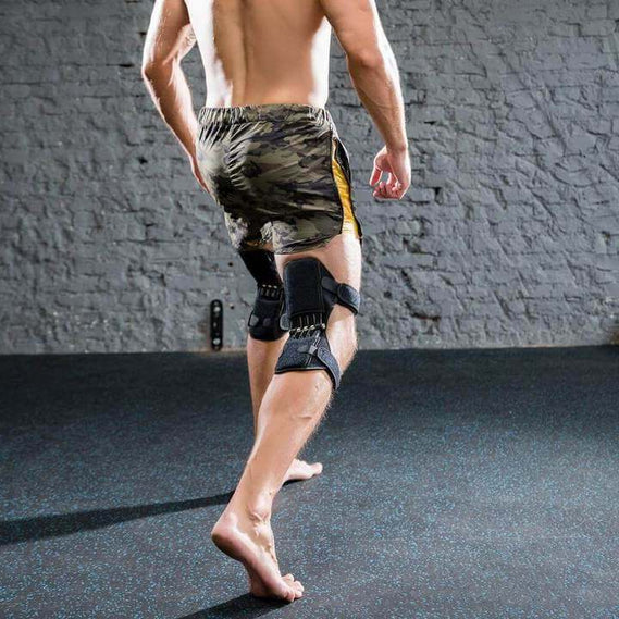 Enhanced Knee Support Pads with Adjustable Compression Straps