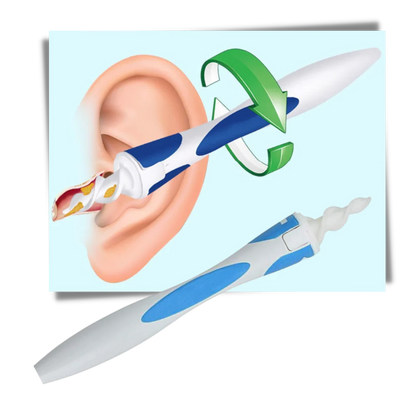 Silicone Ear Cleaning Tool with 16 Replaceable Tips