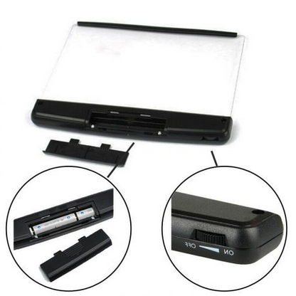 Compact Clip-On Reading Light with Adjustable Brightness