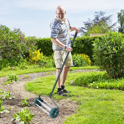 Premium Manual Lawn Aerator for Effortless Soil Care