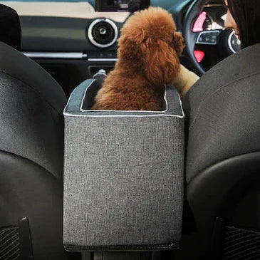 Secure Pet Travel Seat for Small Dogs and Cats