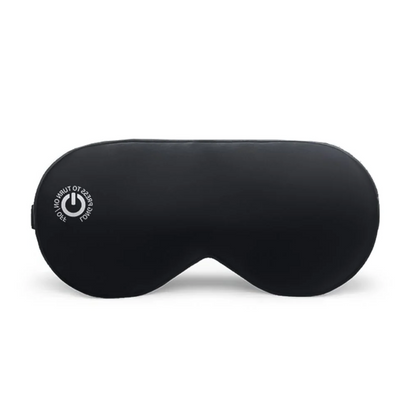 Rechargeable Heated Eye Mask with Vibration and Silk Cover