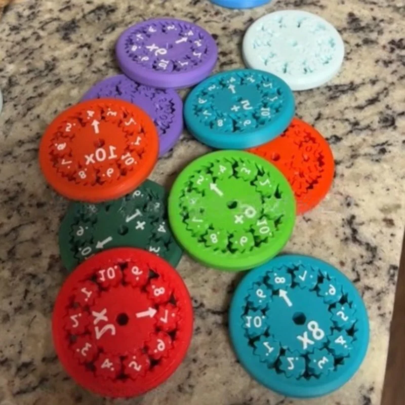 Math Mastery Spinner: Engage & Excel in Four Operations