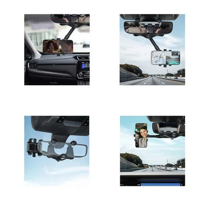 360-Degree Adjustable Car Phone Mount for Safe Driving