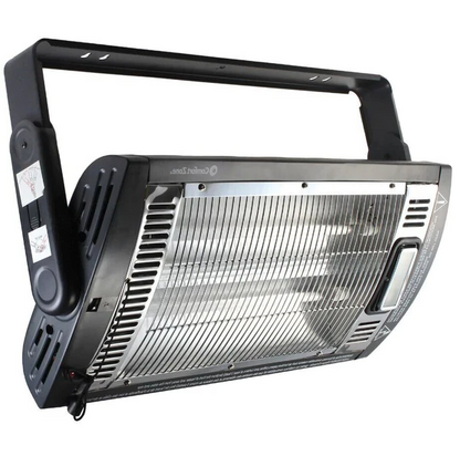 Infrared Outdoor Heat Lamp for Patio - Wall-Mounted with 2 Settings