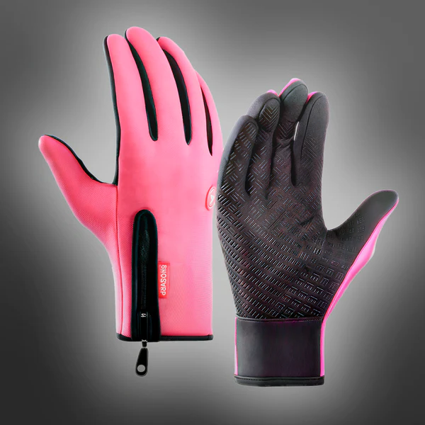 Thermal Winter Gloves with Waterproof Layer and Touch Control Tips