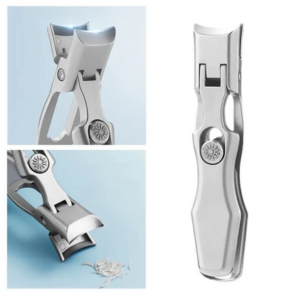 Premium Steel Nail Clipper with Extra Wide Jaw and Catcher