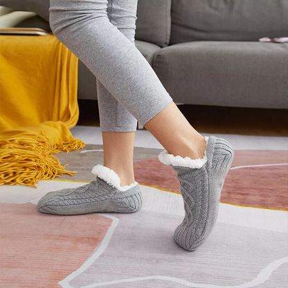 Cozy Indoor Socks with Grip and Stretch Fit for Comfort
