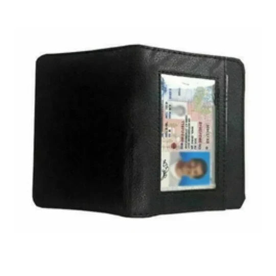 SmartGuard Leather Wallet with RFID Protection