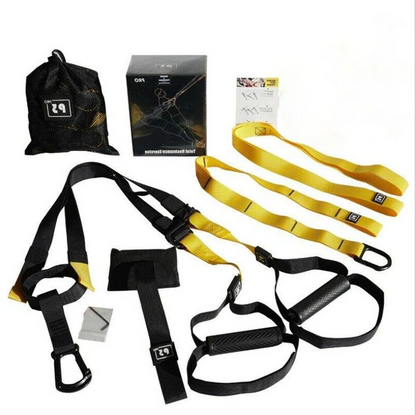 Versatile Suspension Workout Kit with Customizable Straps and Anchor