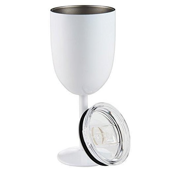 Temperature-Controlled Stainless Steel Wine Tumblers