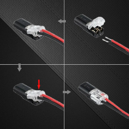 Secure Push-In Wire Connectors for Hassle-Free Connections