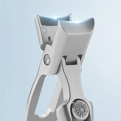 Premium Steel Nail Clipper with Extra Wide Jaw and Catcher