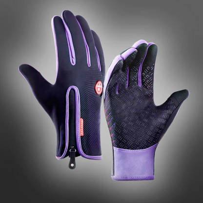 Thermal Winter Gloves with Waterproof Layer and Touch Control Tips