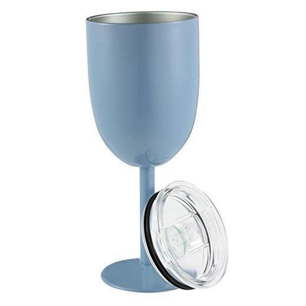 Temperature-Controlled Stainless Steel Wine Tumblers