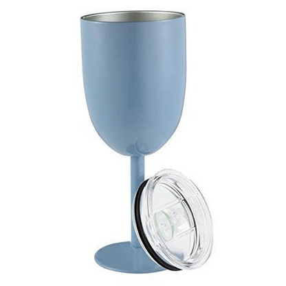 Temperature-Controlled Stainless Steel Wine Tumblers