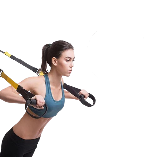Versatile Suspension Workout Kit with Customizable Straps and Anchor