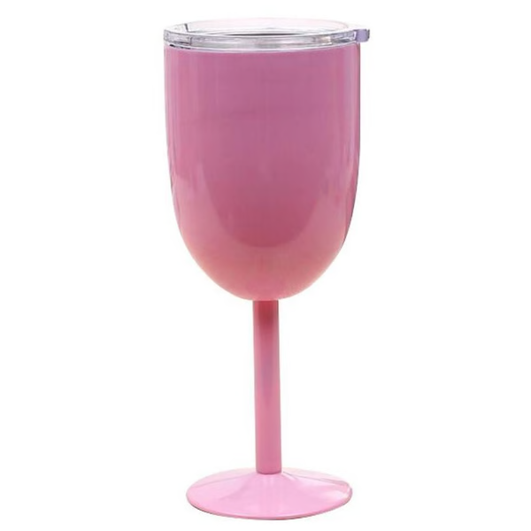 Temperature-Controlled Stainless Steel Wine Tumblers
