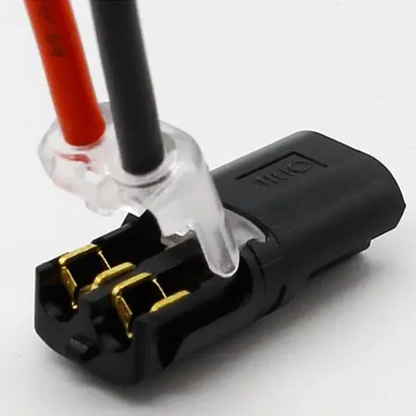 Secure Push-In Wire Connectors for Hassle-Free Connections