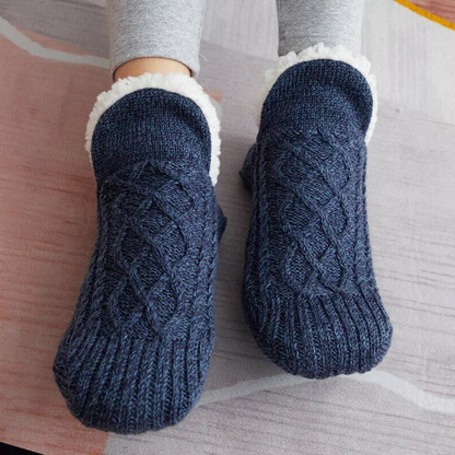 Cozy Indoor Socks with Grip and Stretch Fit for Comfort