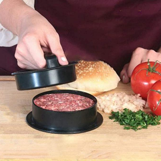 Precision Burger Patty Maker with Easy-Clean Mold