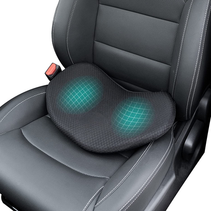 Elevated Comfort Car Seat Cushion with Memory Foam Support
