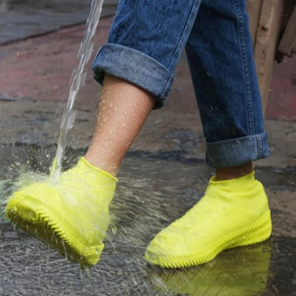 Weather-Resistant Footwear Shields with Secure Grip and Travel-Friendly Design