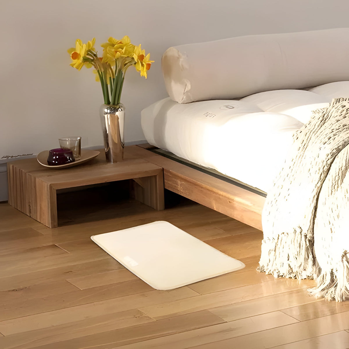 Get Up and Go Alarm Mat with Custom Sound and Time Display