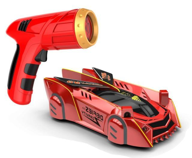 Gravity-Defying RC Vehicle with Laser Guidance and LED Lights