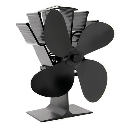 Thermal Breeze Fan with Silent Operation and 4-Blade Design