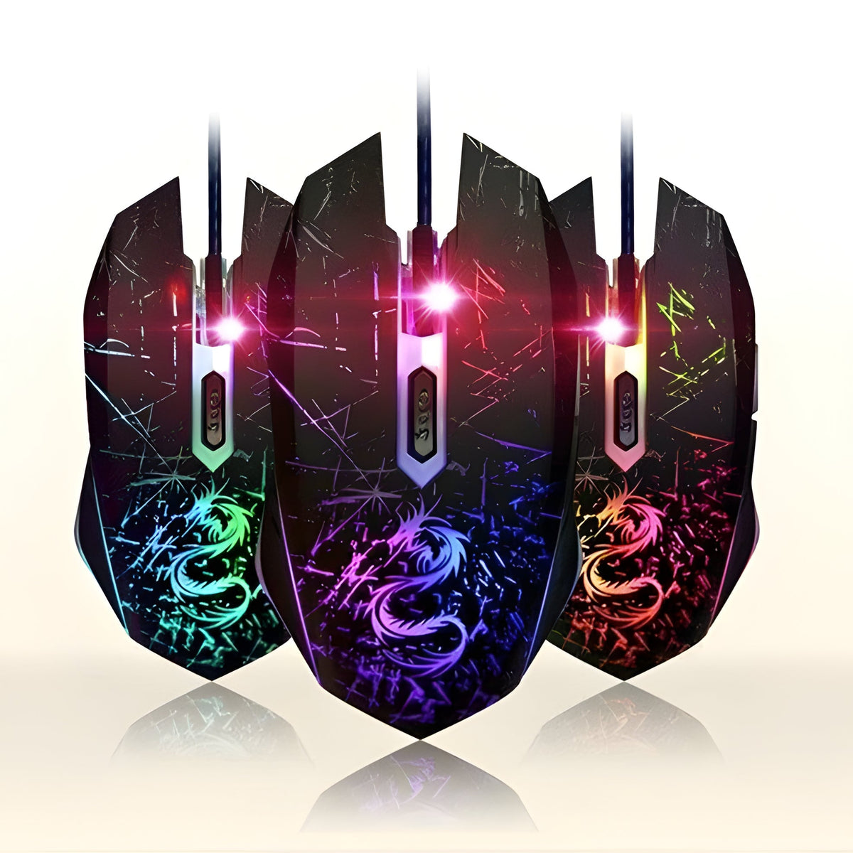Precision Wired Gaming Mouse with Customizable Controls