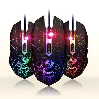 Precision Wired Gaming Mouse with Customizable Controls