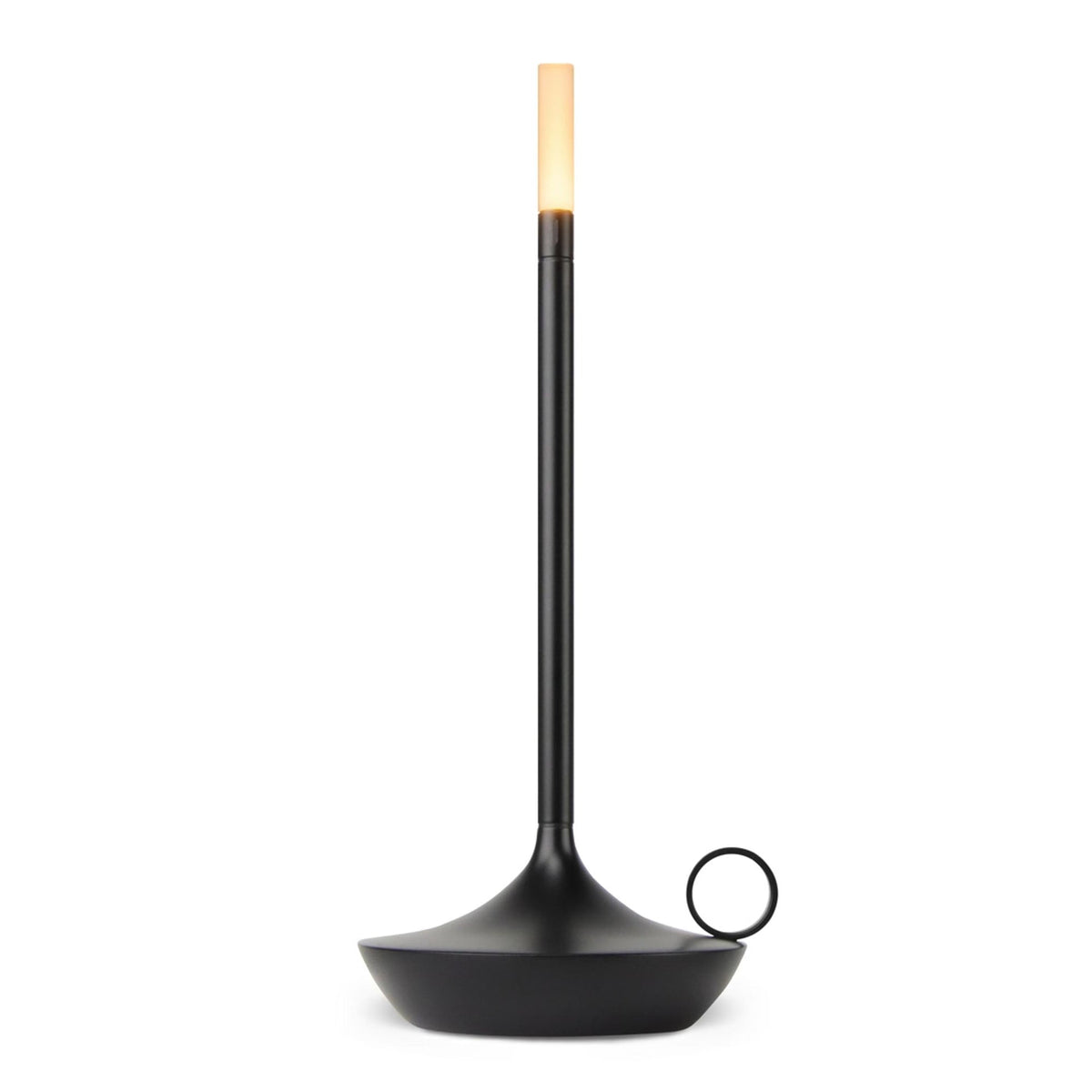 Table Lamp with LED Wick Candle Light