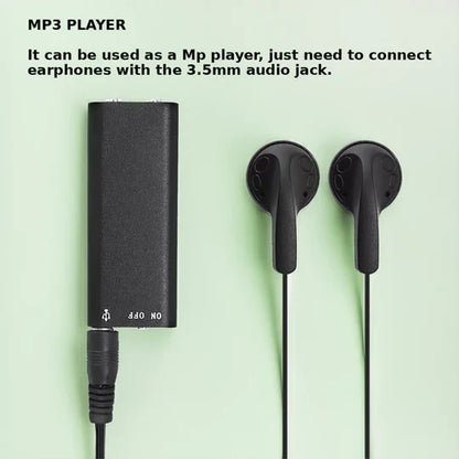 Portable Audio Recorder with Voice Activation